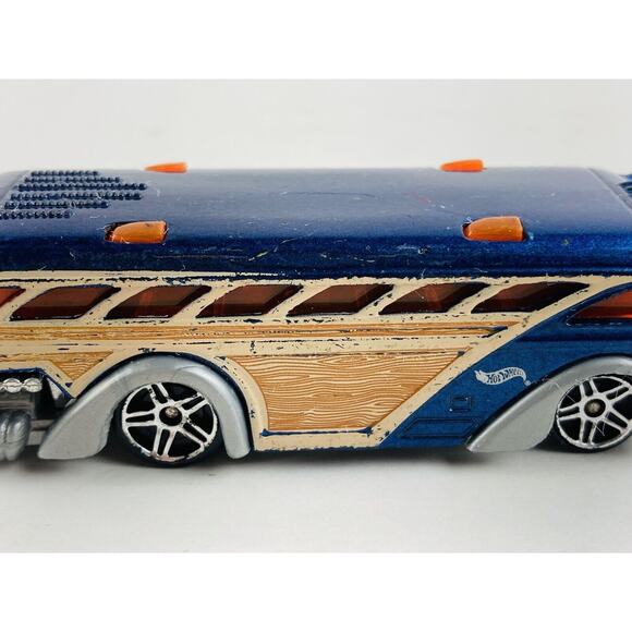 Hot Wheels 2000 Surfin' School Bus Woody Loose 1:64 Scale Collectible Malaysia - Picture 5 of 10